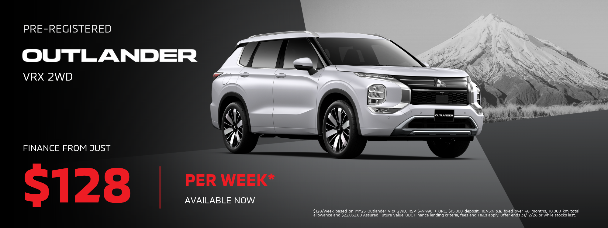Mitsubishi Desktop Banners 2000x750px